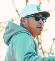 James Kim, catching instructor at So Cal Defense Academy